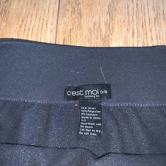 🔴Final price - C’est moi fleece lined leggings - Picture 2 of 2